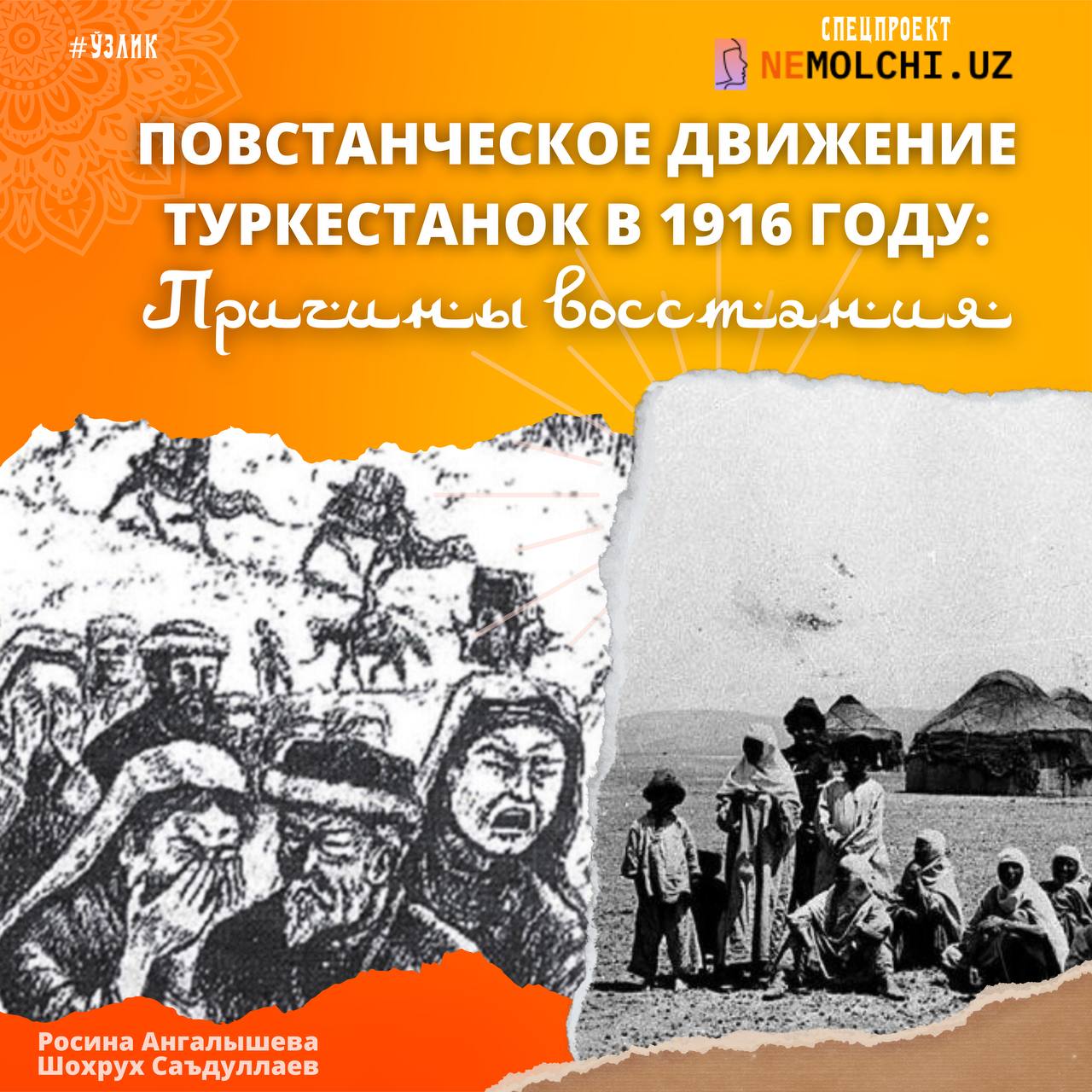 Повстанческое движение туркестанок в 1916 году: причины восстания